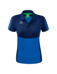 Erima Sport-Polo Six Wings (100% Polyester, tailored cut, quick-drying) royal blue/navy blue Women
